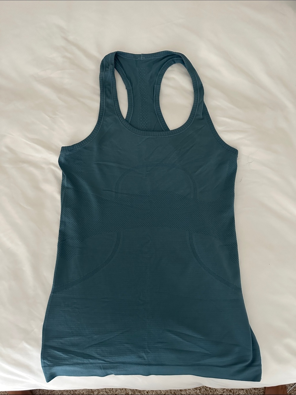 lululemon athletica Deep Teal Racerback Tank